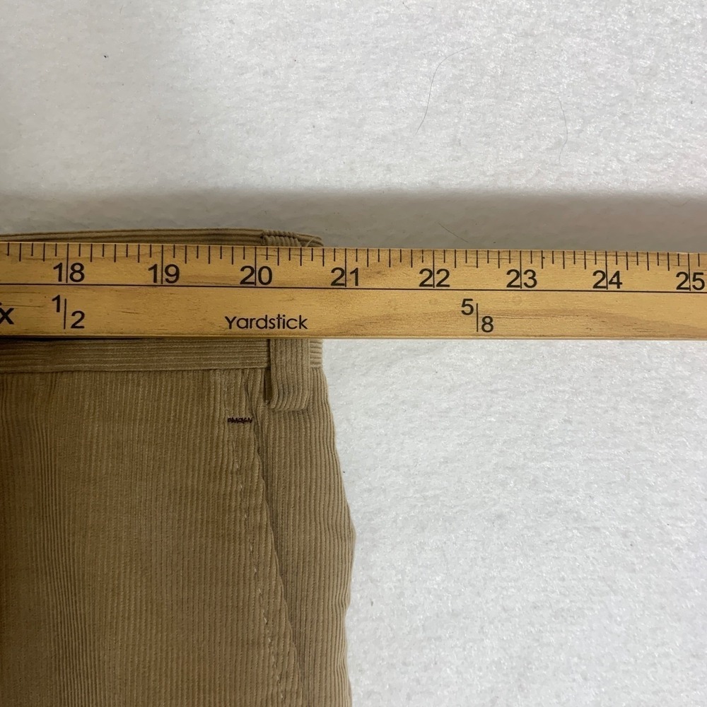 Peter Millar Duca Visconti‎ Trousers Mens 42 Tan Corduroy Dress Pants Italian - Picture 7 of 11